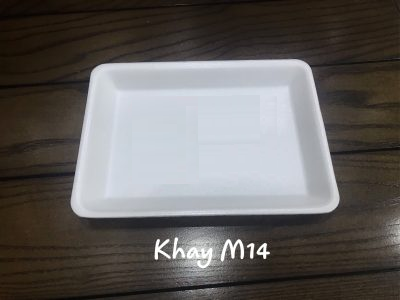 Khay xốp M14 trắng