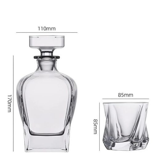 Bình đựng rượu vang trắng cổ điển 700ml